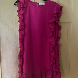 Bright pink boutique dress